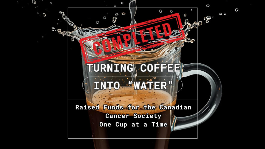 Coffee Into Water 2025