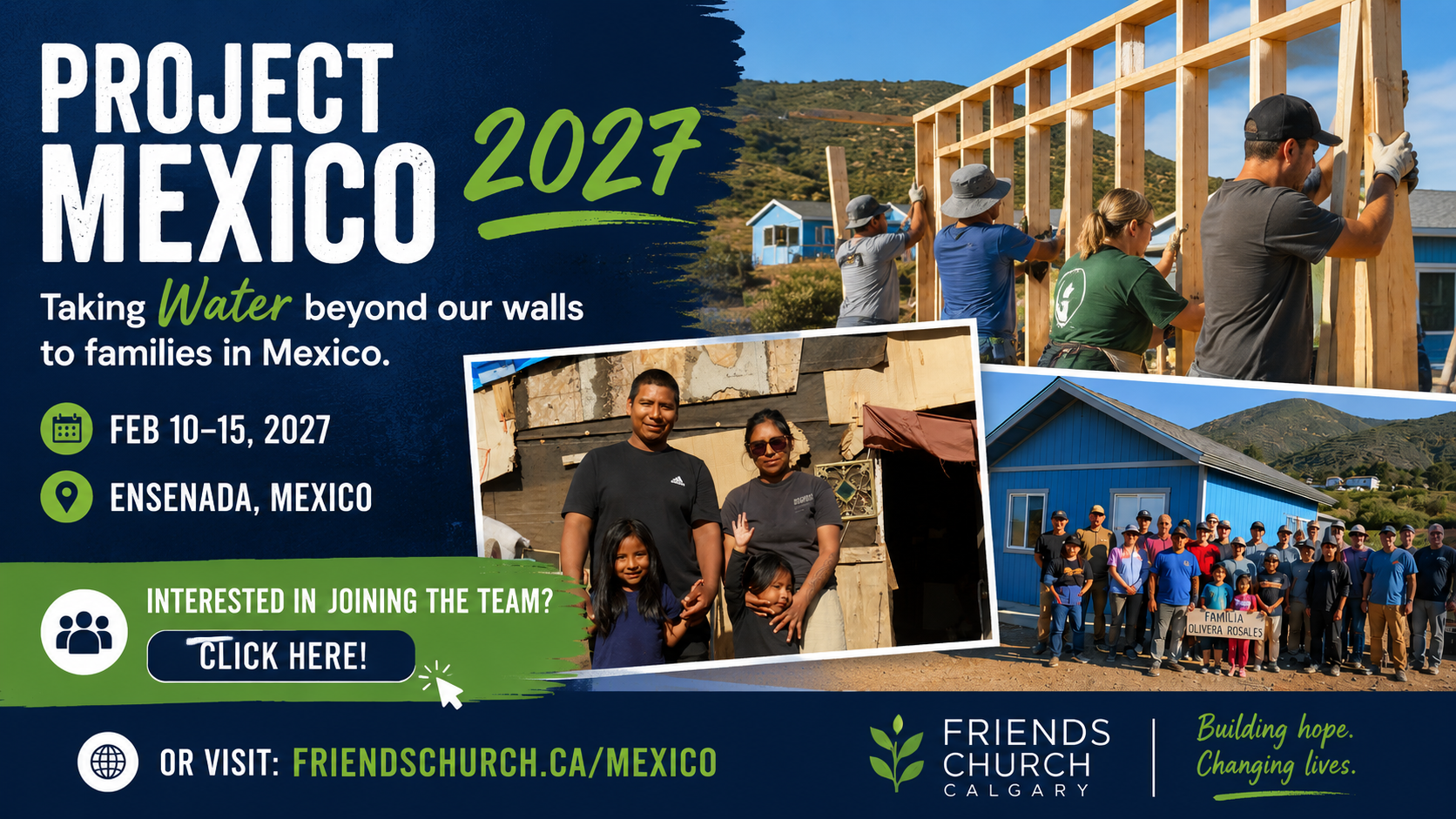 Project Mexico 2027 - Join the Team - Website